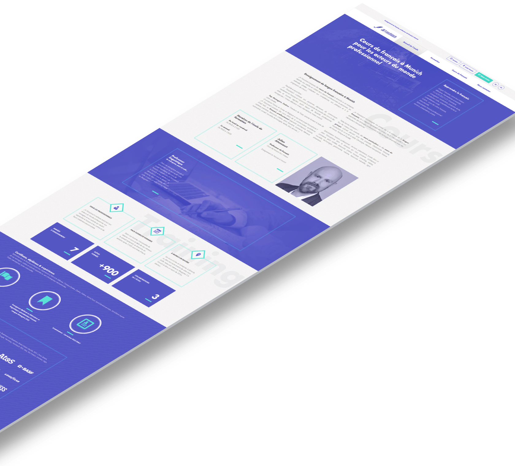 JA Französisch titre