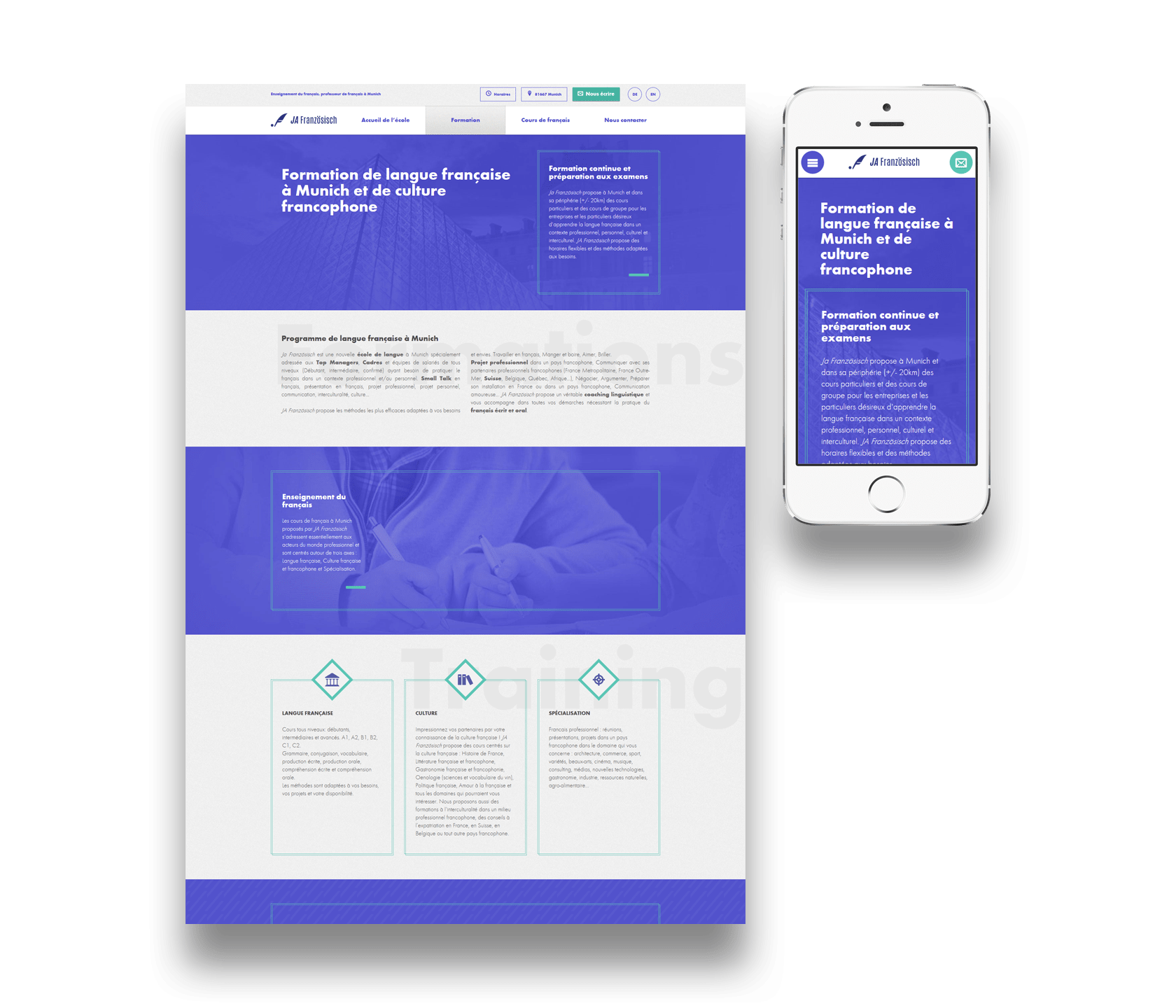 JA Französisch photos