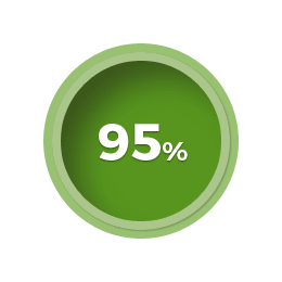 95%
